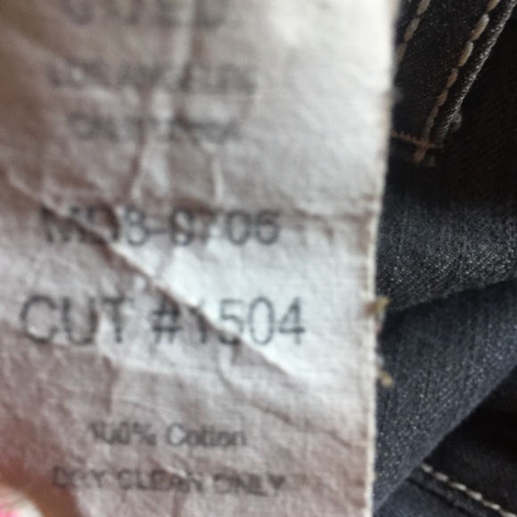 GARDEN OF EARTHLY DELIGHTS MEN’S GRAY JEANS W-30” - Picture 7 of 8